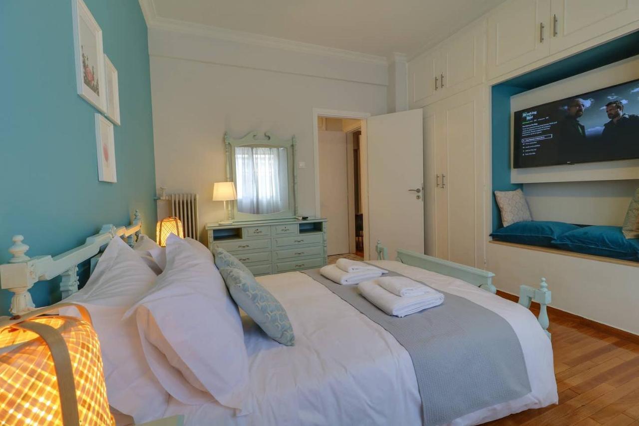 אתונה Victoria 5Star / 5Br Bigapt / Sauna / 2Min To Metro מראה חיצוני תמונה