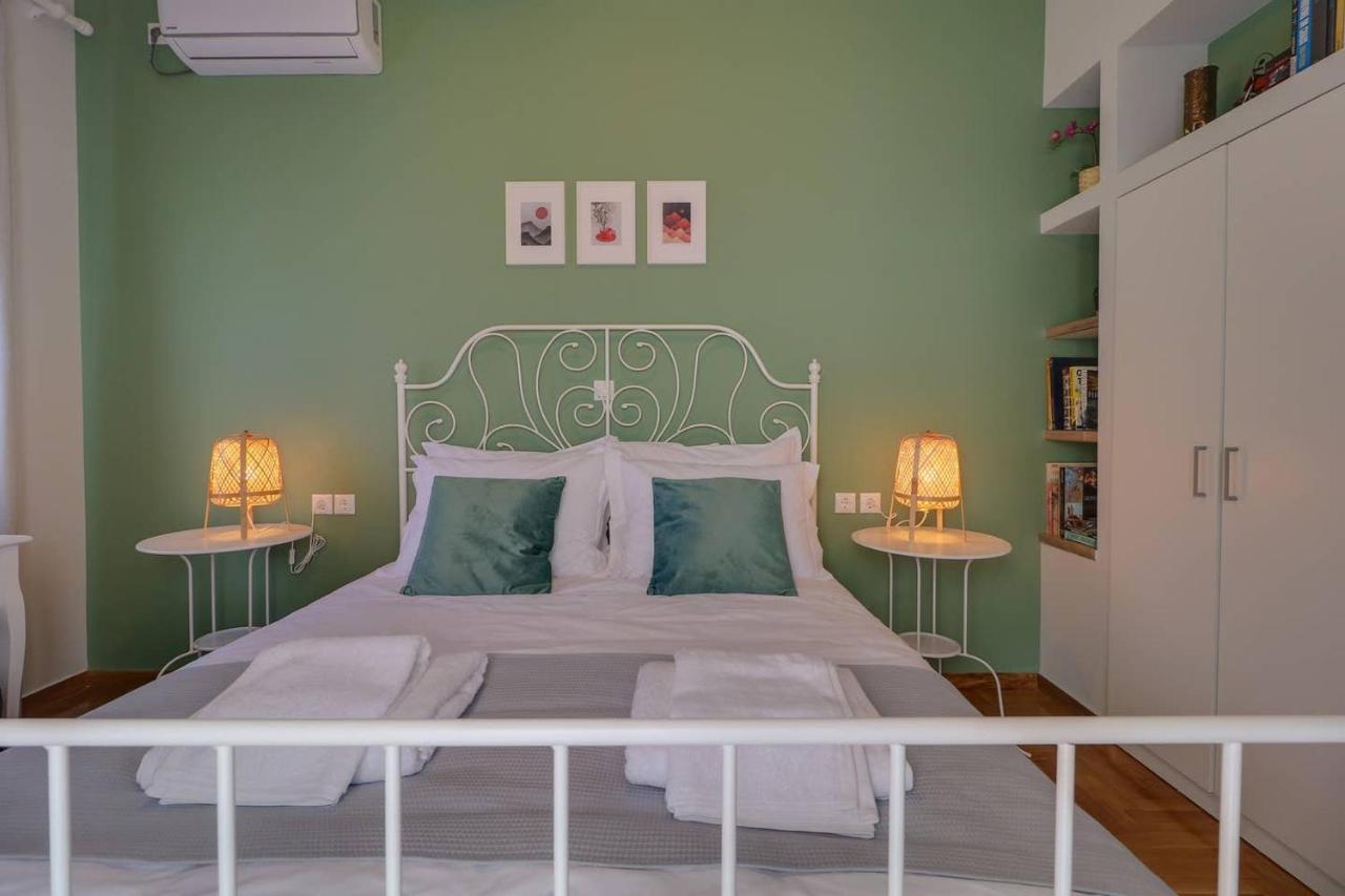 אתונה Victoria 5Star / 5Br Bigapt / Sauna / 2Min To Metro מראה חיצוני תמונה
